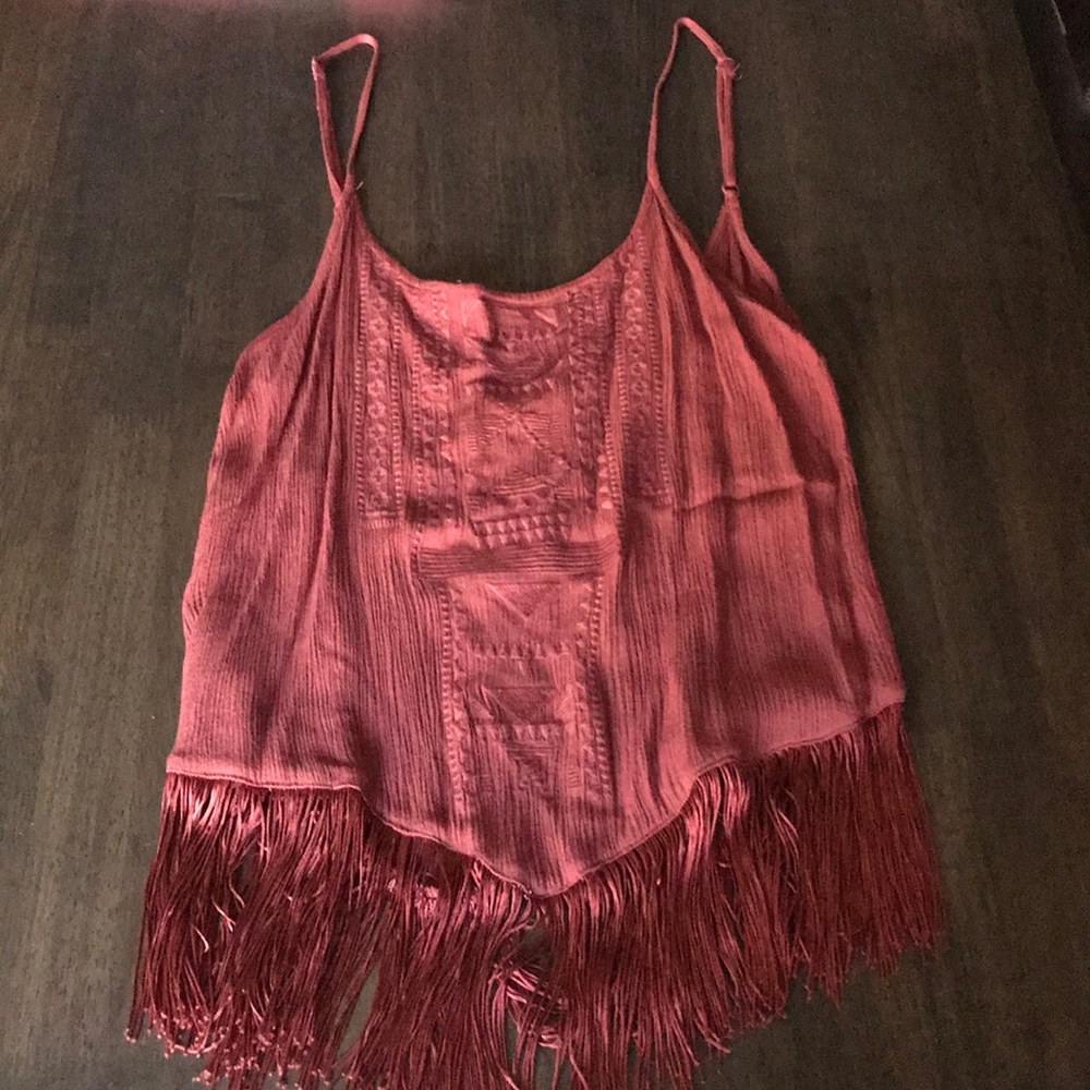 Kendall - Kylie frill tank top